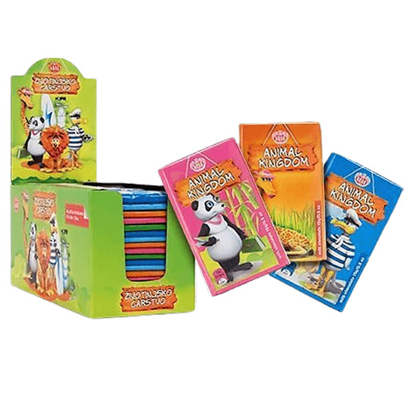 Шоколад «Царство животных» – 6x6x – 0,53 унции (15 г)